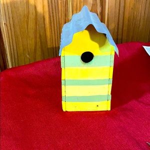 A real birdhouse